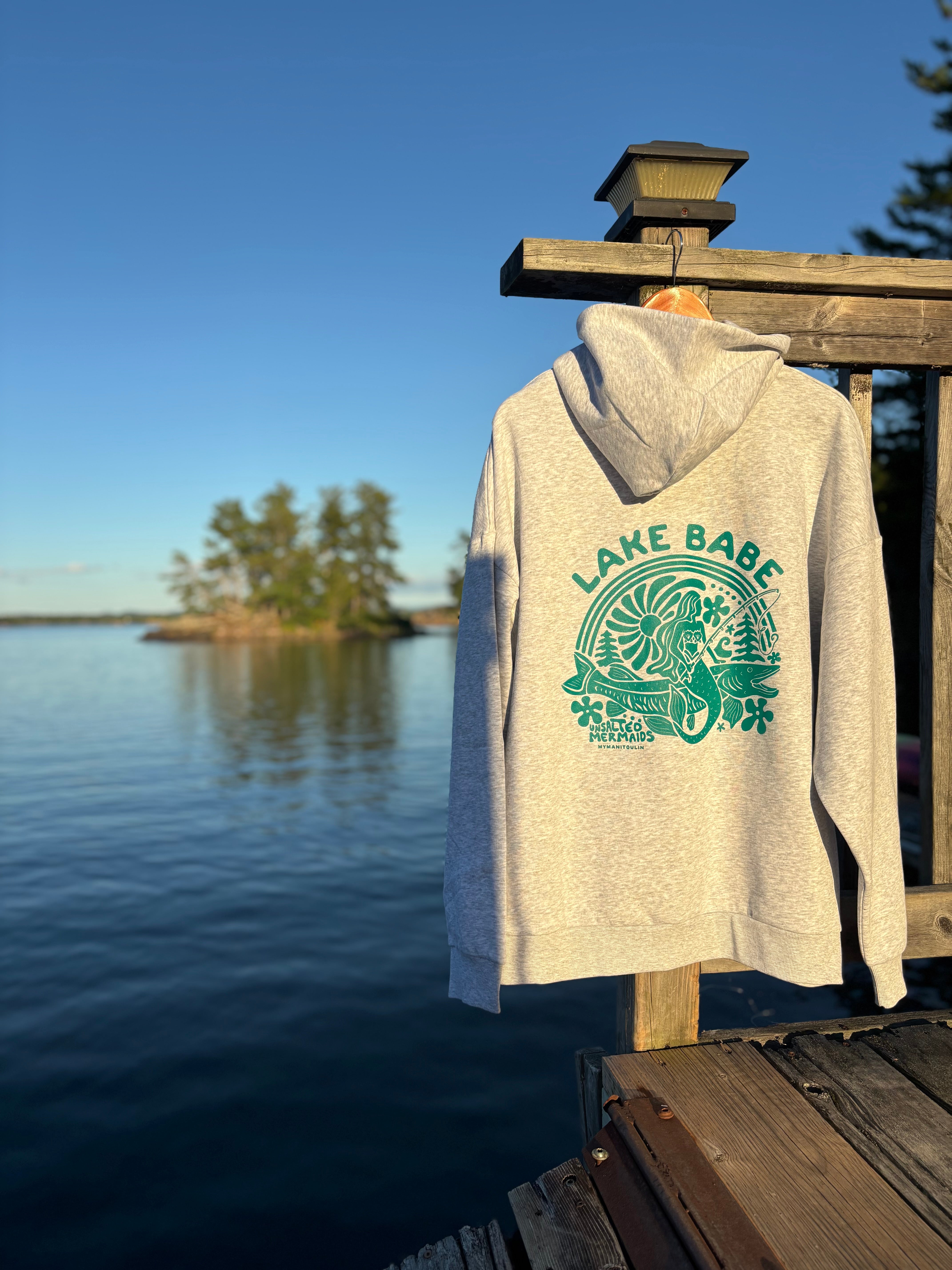 Lake Babe ¼ Zip Hoodie
